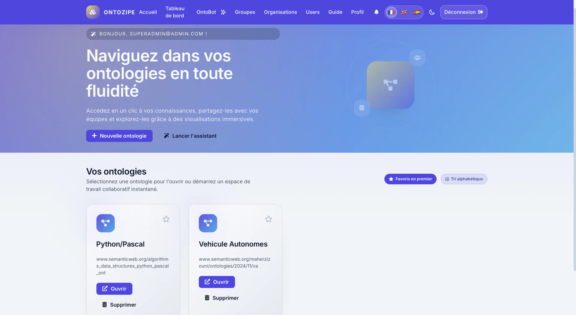 OntoZipe — Gestion collaborative des ontologies
